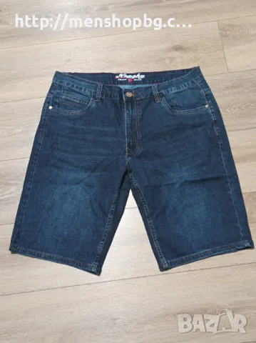 Дънкови къси панталони - бермуди код 81, снимка 2 - Къси панталони - 50235680