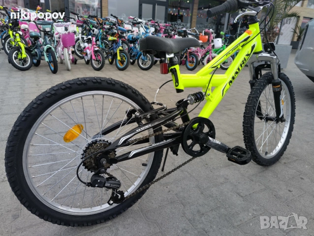 MATRIX Велосипед 20" FLASH жълт, снимка 5 - Велосипеди - 53838901