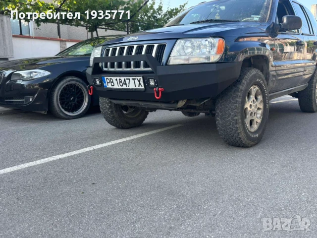 Метална ( силова) броня jeep Grand cherokee WJ , снимка 3 - Аксесоари и консумативи - 50529177