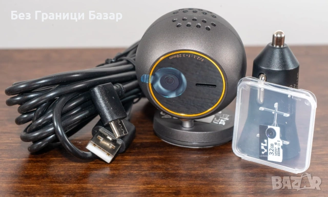 Нова Dash Cam за кола автомобил HD видео 1080P 360° стойка + 32GB карта