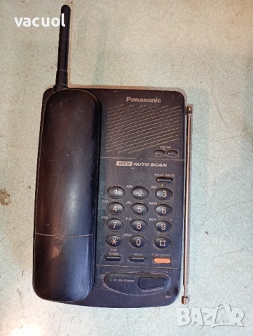 Безжичен Стационарен Телефон Panasonic, снимка 2 - Стационарни телефони и факсове - 54159859