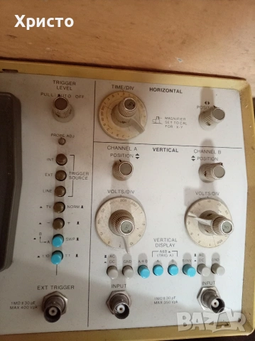 Работещ Осцилоскоп хелвет паскарт. , снимка 3 - Части и Платки - 53837431