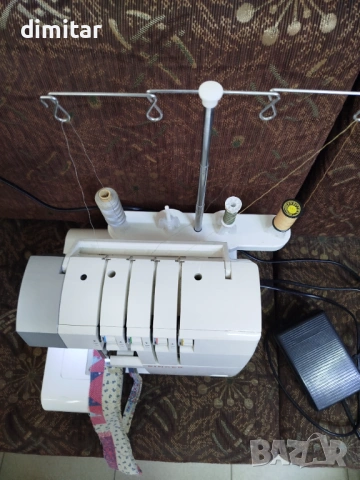 Оверлог SINGER 14SH754, снимка 13 - Шевни машини - 53721907