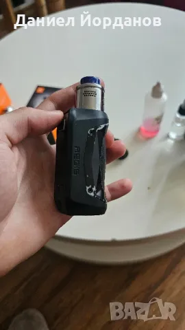 Вейп мод Geekvape Aegis 3 танка и течности, снимка 1 - Електронни цигари - 48353241