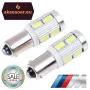 2 броя Нови габарити BAX9S с 10 LED диода крушка H6W-DC 12 V габаритни крушки фарове дневни светлини, снимка 17