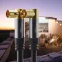 CableDirect – 2x 4K Коаксиален кабел, TV кабел 90° ъглови конектори – TV кабел с устойчиви на счупва, снимка 2