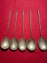 Сребърни чаени лъжици. маркирани , снимка 1