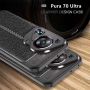 Huawei Pura 70 / 70 Pro / 70 Ultra / Лукс кейс калъф гръб кожена шарка, снимка 4