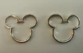 ALE S925 Сребърни обеци Pandora Disney Mickey Mouse , снимка 6