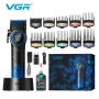 Професионална машинка за подстригване VGR PRO V-001 – Синя, снимка 1