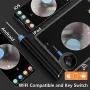 Нова 5MP 360° Камера за Почистване на Уши, IP67, Ултратънка - Черна, снимка 8
