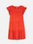 Свободна оранжева лятна рокля, снимка 1 - Рокли - 40117648