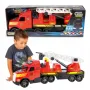 Пожарна кола Wader Toys 36220 Magic Truck Fire 79см детски пожарен камион с вода, снимка 5