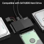 FIDECO IDE и SATA адаптер, USB 3.0 адаптер за твърд диск с превключвател за захранване, снимка 5