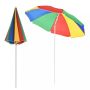 Многоцветен плажен чадър с чупещо рамо, снимка 6
