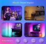 BEDEE LED RGB подова лампа, ъглова смарт лампа, 16 милиона цвята, музикална синхронизация, снимка 3