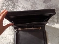черна кожена чанта папка органайзер , снимка 8
