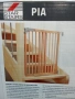 Дървена предпазна решетка,врата,вратичка Star Stairs PIA – Внос от Германия, снимка 1
