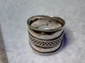ПРЕКРАСЕН РЕТРО АЛТ СТИЛ СРЕБЪРЕН ПРЪСТЕН СРЕБРО 925 ВЕЛИКОЛЕПНА РЪЧНА ИЗРАБОТКА 50202, снимка 9
