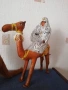 Стари статуи от кожа, ръчна изработка, снимка 15