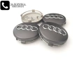 Капачки за джанти Ауди Audi Сиви 56/59 , снимка 1