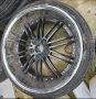 20" джанти AVERSUS 5х112мм мерцедес mercedes ауди audi skoda seat+ гуми 2x225/35/20" 2x265/30/20", снимка 3