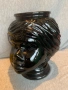  ваза във формата на глава , снимка 3