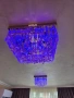Плафони със стъклени висулки и лед подсветка, снимка 3
