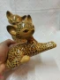2 уникално красиви порцеланови фигури на Goebel- Kitti de luxe -Leopard в отличен колекционерски вид, снимка 10