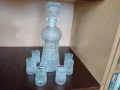 Два кристални сервиза за спиртни напитки, снимка 2