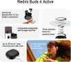 XIAOMI Redmi Buds 4 Active TWS безжични слушалки,, снимка 2