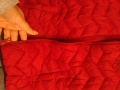 Уникално червено яке 150 см United colour's of Beneton Оригинално, снимка 10