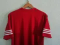 Adidas Climalite нова оригинална червена тениска фланелка размер L, снимка 3