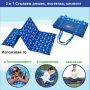 4910 Сгъваем дюшек за плуване къмпинг постелка шалте шезлонг за плаж, снимка 4