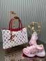 Louis Vuitton Gucci Комплект Дамски Маратонки и Дамска Чанта - Различни Цветове И Модели Код SK408, снимка 7