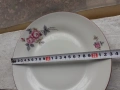 Лот чинии български порцелан с хубава шарка - 4 броя с печат, снимка 6