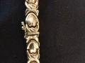 Красива златна гривна, снимка 2