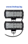 Лед LED Халоген Фар Работна Лампа 12V - 24V за автомобил офроуд бус ван камион лед бар , снимка 2