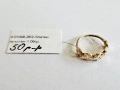 Златен пръстен 1.06гр 01048-26/2, снимка 1