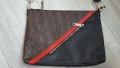 Нова мъжка кожена чанта FENDI MESSENGER BAG, снимка 2