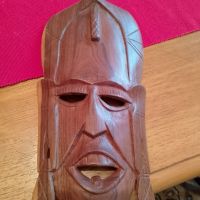 дървена маска , снимка 2 - Декорация за дома - 45861341