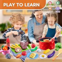 Нов Образователен Кухненски Комплект за Малки Готвачи 47 Части деца подарък, снимка 7 - Образователни игри - 45367570