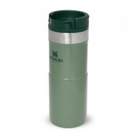 Термо чаша Stanley NeverLeak™ - 0,350 мл, в цвят Hammertone Green, снимка 1 - Екипировка - 45321746