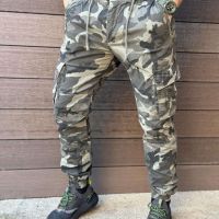 Мъжки карго панталони, снимка 1 - Панталони - 45305525