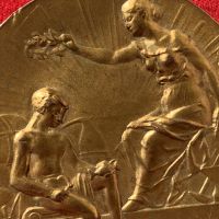 Медал Международно изложение Париж Франция 1910 г. ?, снимка 4 - Антикварни и старинни предмети - 45120380