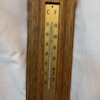 Дървен масивен барометър   80 см, снимка 8 - Антикварни и старинни предмети - 45159863