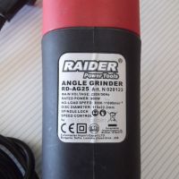 Ъглошлайф "RAIDER - RD-AG25" работещ нов, снимка 3 - Други инструменти - 45157455