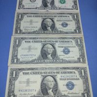 Продавам стари банкноти Щатски долар, снимка 4 - Нумизматика и бонистика - 45521158