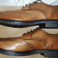 Елегантни мъжки обувки от естествена кожа Air Soft №46, снимка 4 - Официални обувки - 46036964