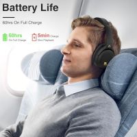 Нови Безжични Слушалки Ankbit E700 - HD Аудио, LDAC, Бързо Зареждане, снимка 4 - Bluetooth слушалки - 45506305
